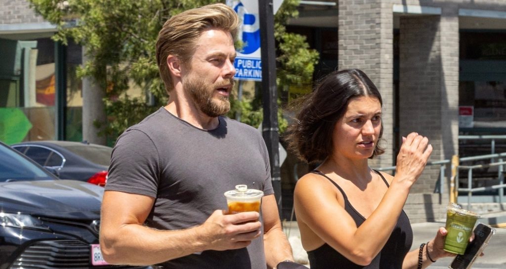 Derek Hough’s Pregnant Wife Hayley Erbert Shows Off Growing Baby Bump During Day Out in L.A. | Derek Hough, hayley erbert, Pregnant Celebrities | Just Jared: Celebrity News and Gossip