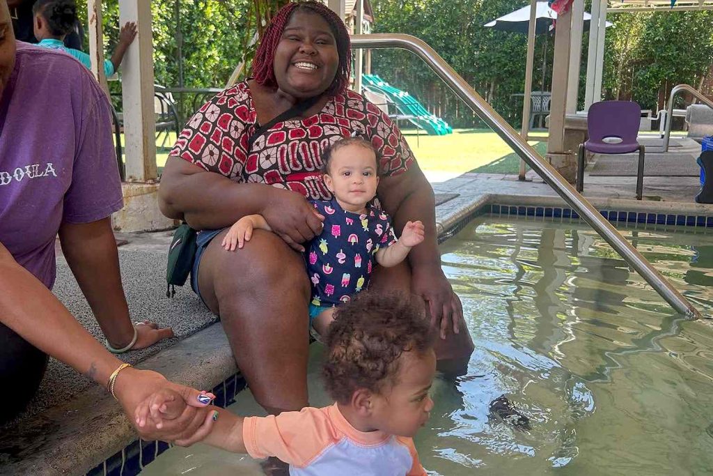 Gabourey Sidibe's Husband Brandon Shares Update on Their Twin's Swim Lessons