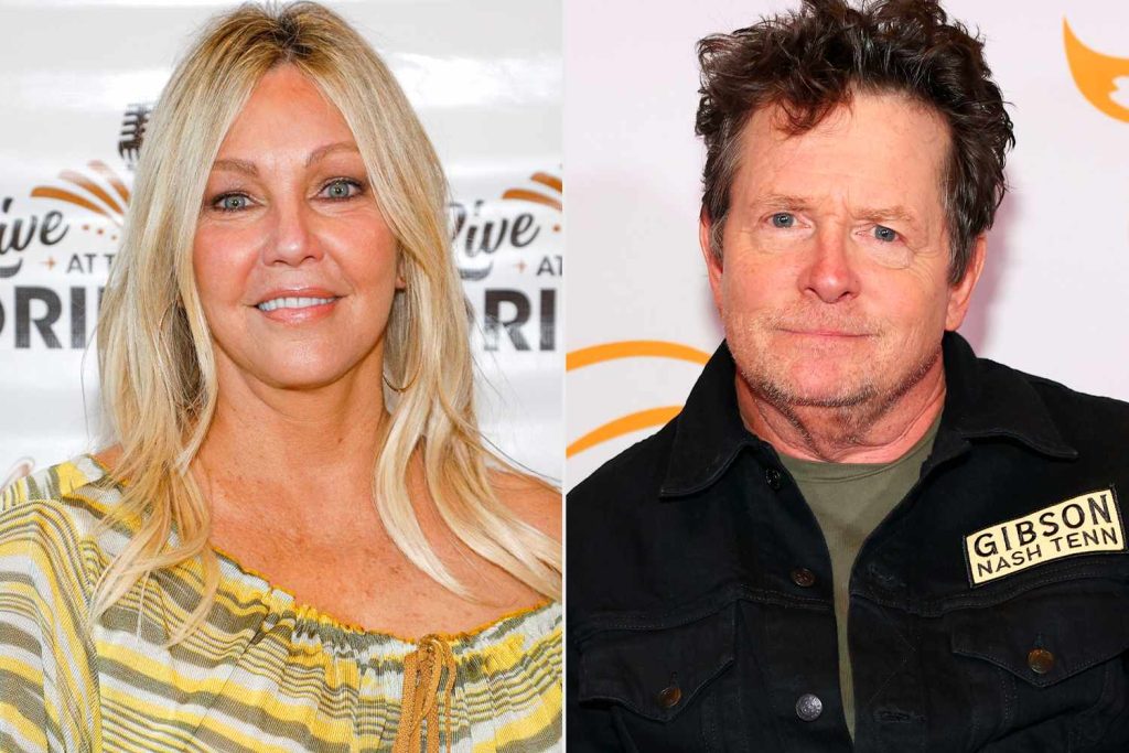 Heather Locklear, Michael J. Fox Have Mini Spin City Reunion