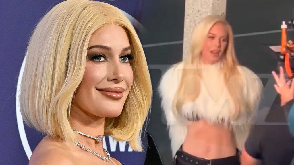 Heidi Montag Films 'Icon' Music Video in L.A.