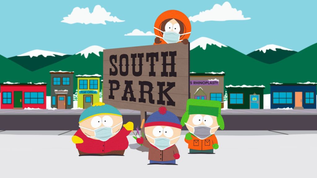 'South Park,' circa 2021.