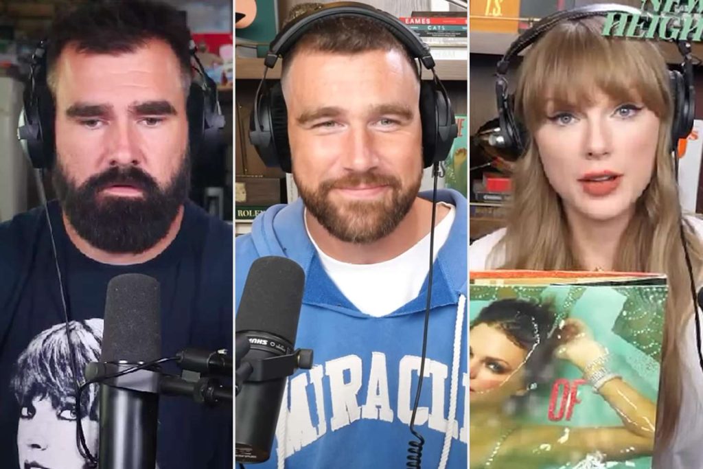Jason Kelce Confronts Travis and Taylor Swift Over Easter Eggs