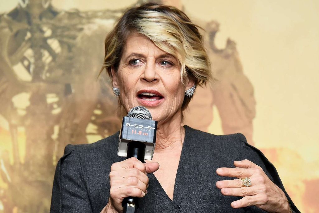 Linda Hamilton Jokes She Was a Hot Mess for Her First 40 Years (Exclusive)