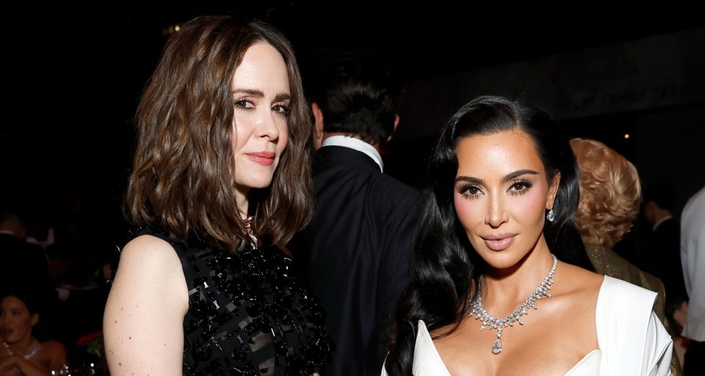 Sarah Paulson Shares What Surprised Her Most About Working with Kim Kardashian on ‘All’s Fair’ | All's Fair, Kim Kardashian, Sarah Paulson | Just Jared: Celebrity News and Gossip