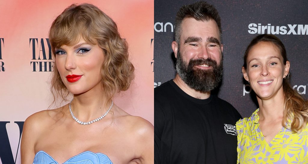 Taylor Swift Shares First Impressions of Jason & Kylie Kelce, Talks Bonding with Their Kids | Jason Kelce, Kylie Kelce, Taylor Swift, Travis Kelce | Just Jared: Celebrity News and Gossip