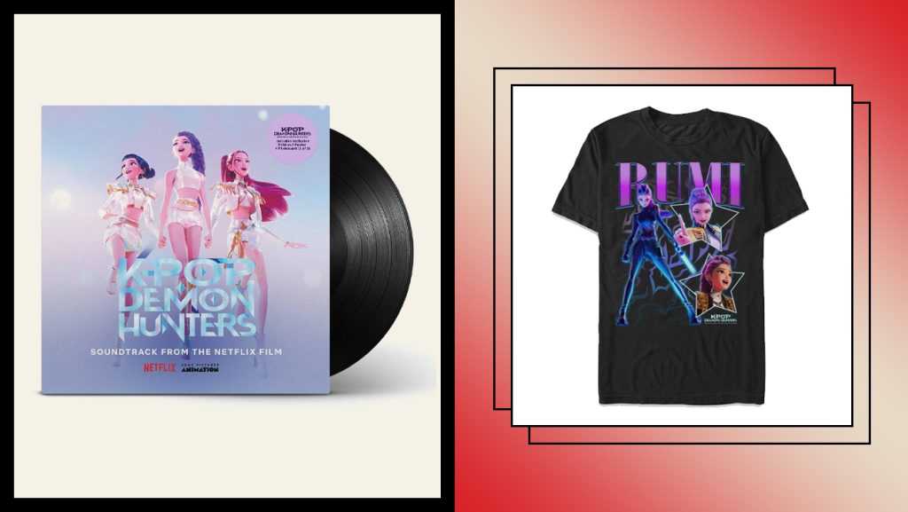 KPop Demon Hunters Chibi Huntrix Sparkles Girls T-Shirt
