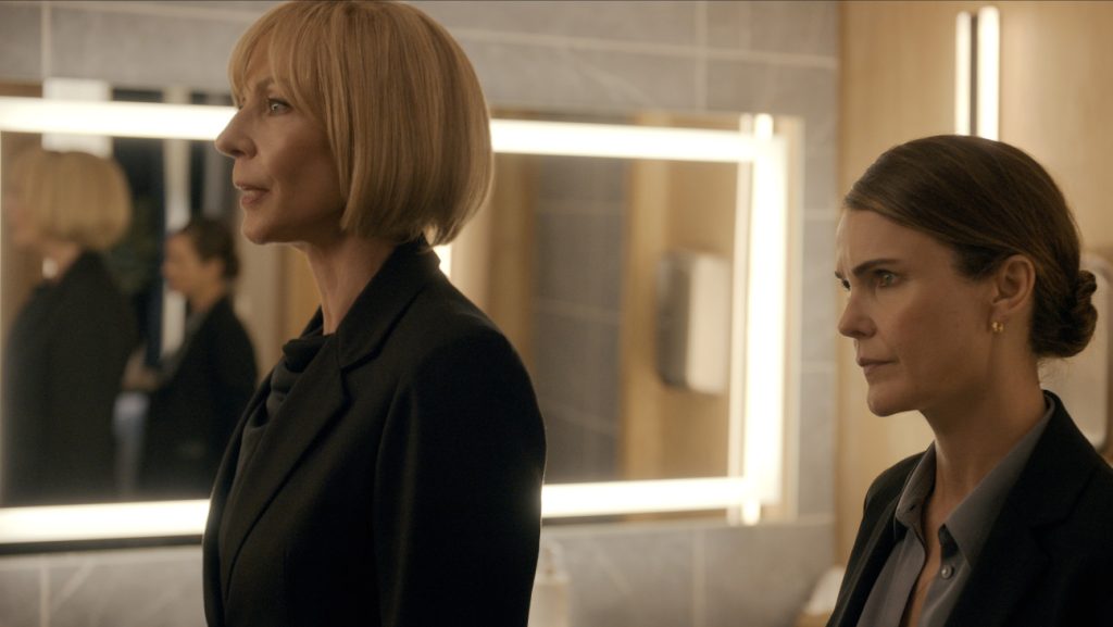 Allison Janney and Keri Russell in 'The Diplomat' season 3