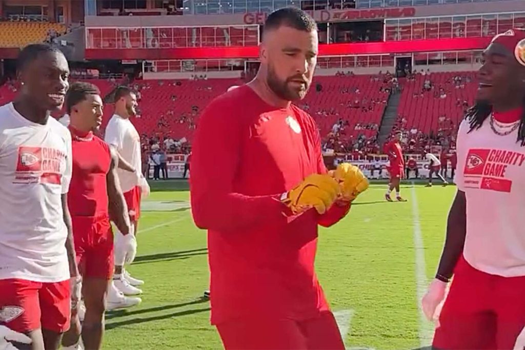 Travis Kelce Shakes It Off While Dancing Before Chiefs’ Preseason Game