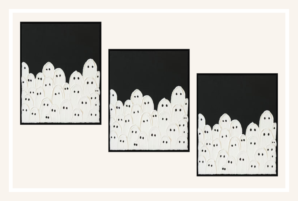 Turn This Viral Michaels Ghost Painting into Your Next Spooky Season DIY