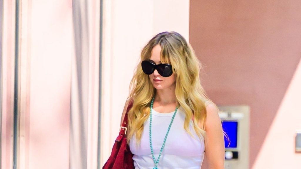 Where Did Jennifer Lawrence Get These Semi-Sheer White Cargo Pants?