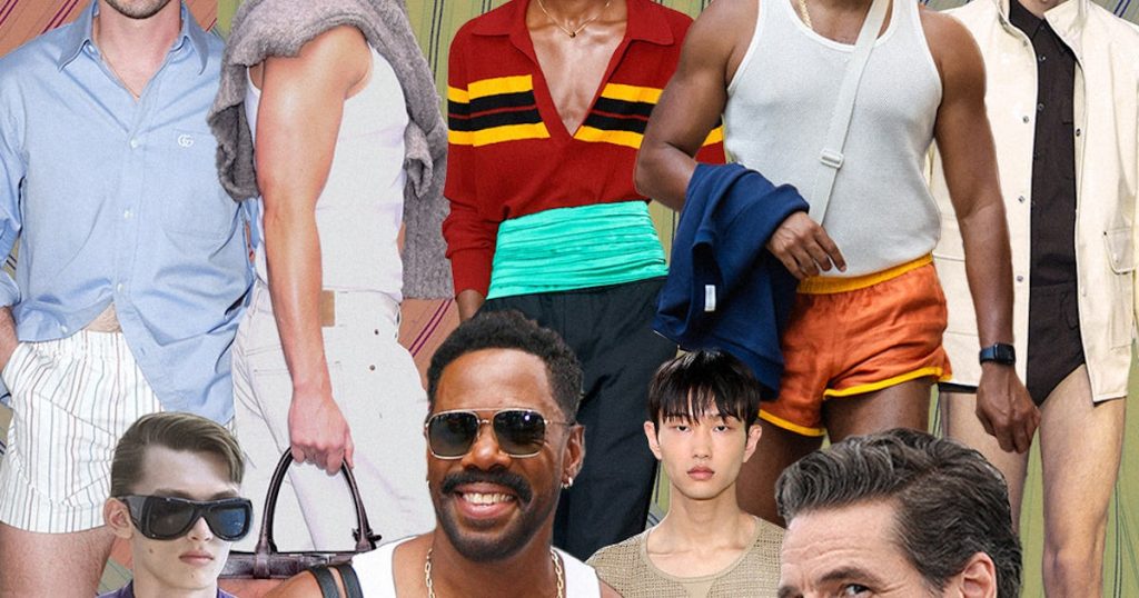 Why Sheer Shirts and Short Shorts Are Everywhere