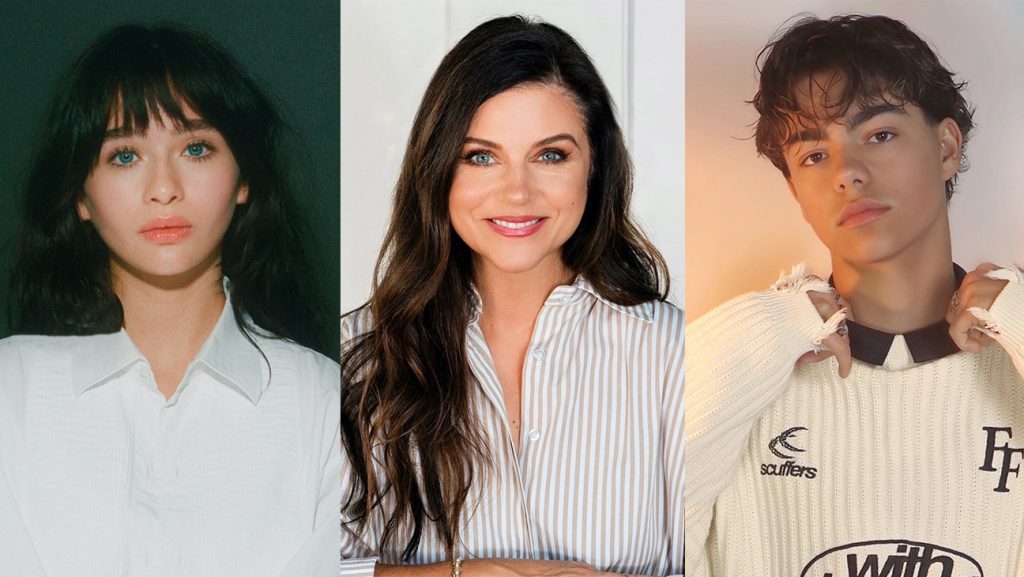 Malina Pauli Weissman, Tiffani Thiessen and Malachi Barton
