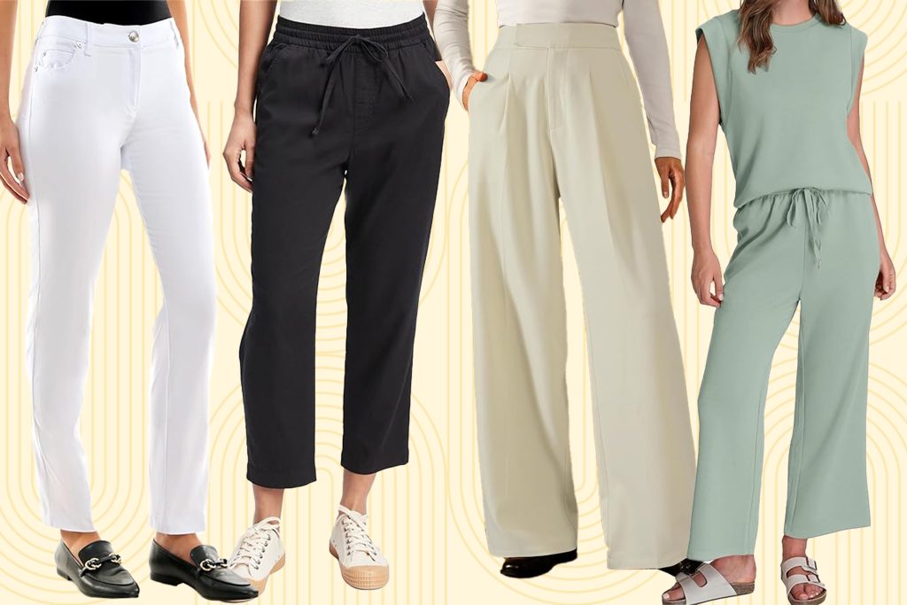 13 Petite-Friendly, Wrinkle-Free Fall Pants at Amazon