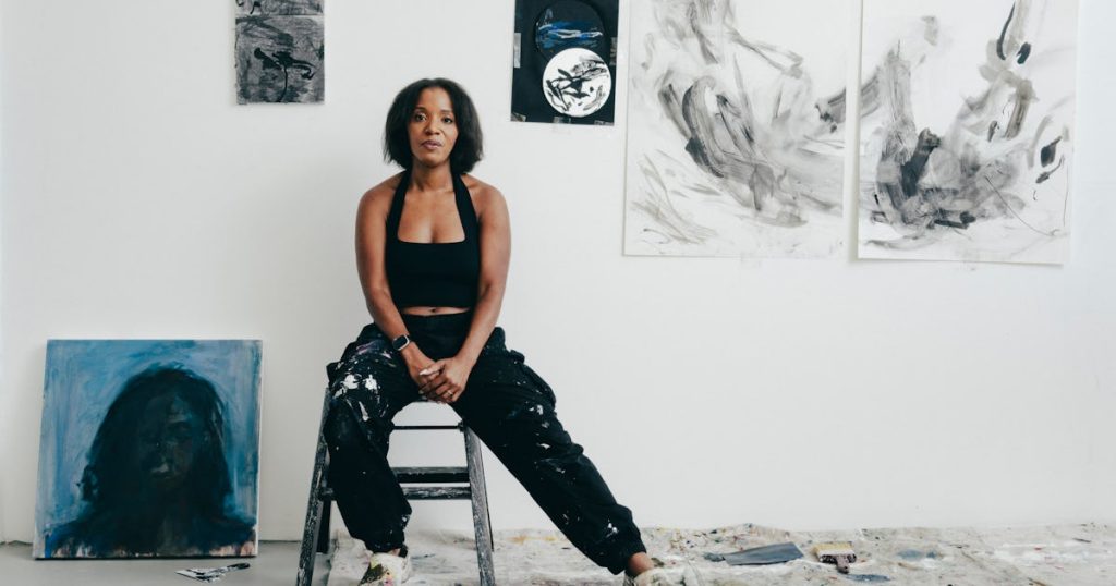 Artist Lindsay Adams’s Paintings Set Liberation in Motion