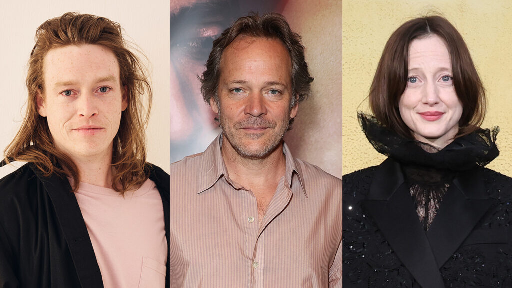 Caleb Landry Jones, Peter Sarsgaard, Andrea Riseborough