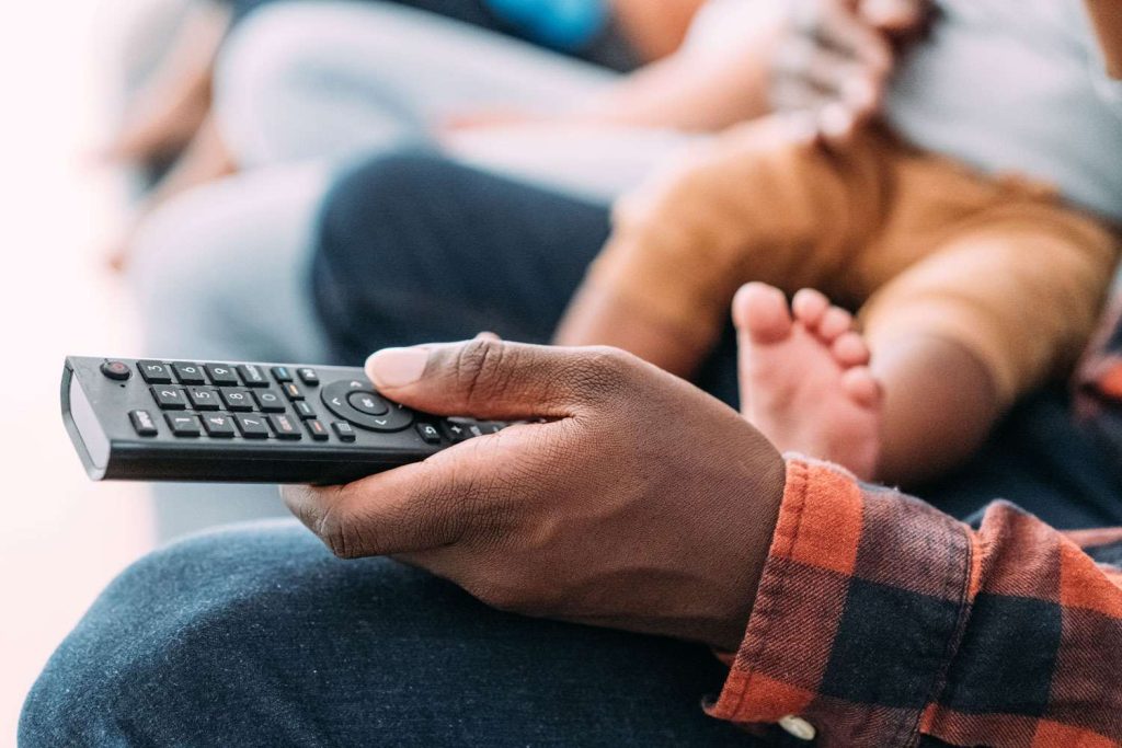 Dad Confesses He Goes Back to Sleep and Lets Newborn Watch TV