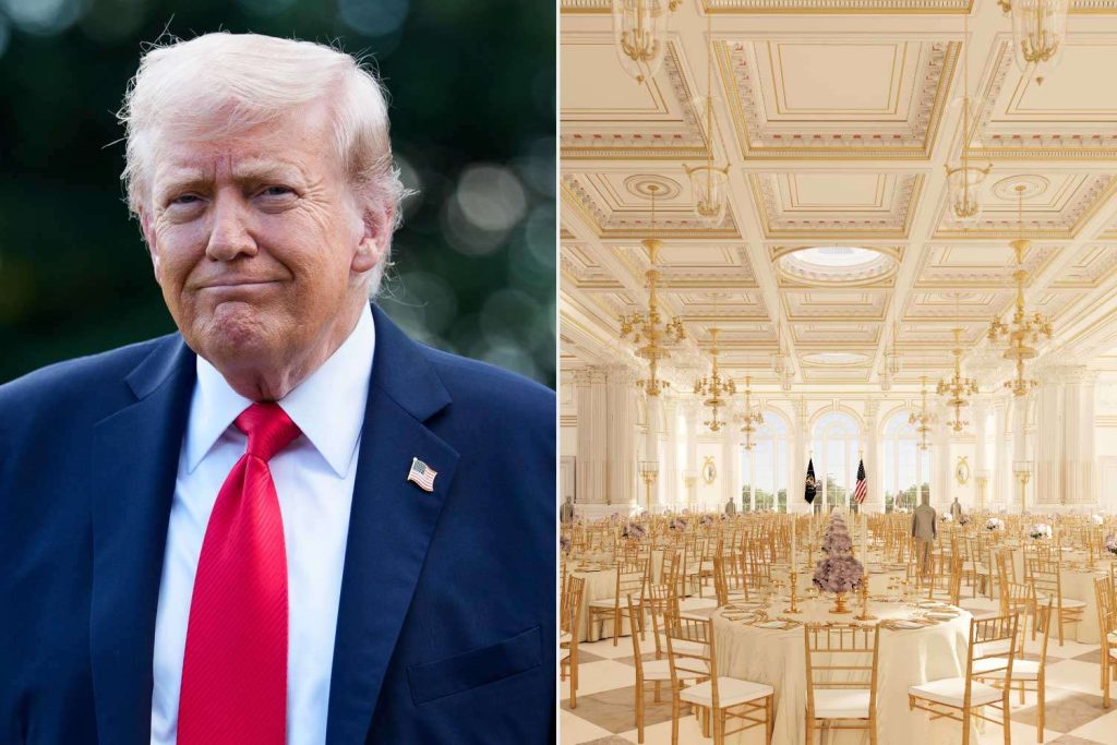 Donald Trump Says Construction Has Begun on Massive New White House Ballroom