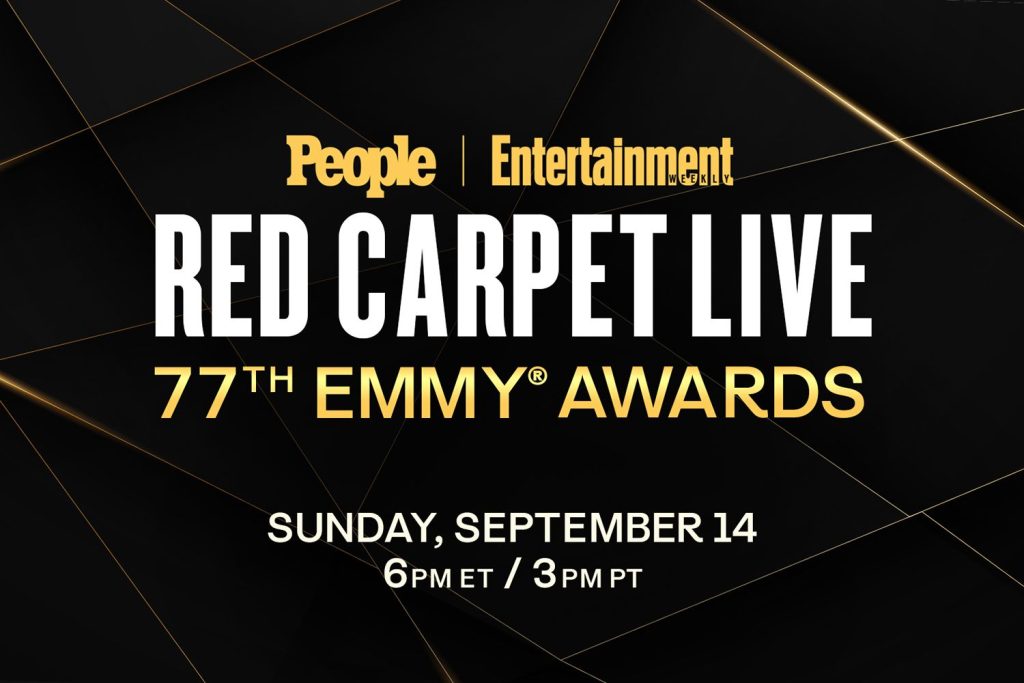 How to Watch PEOPLE & Entertainment Weekly's Red Carpet Show at Emmys 2025
