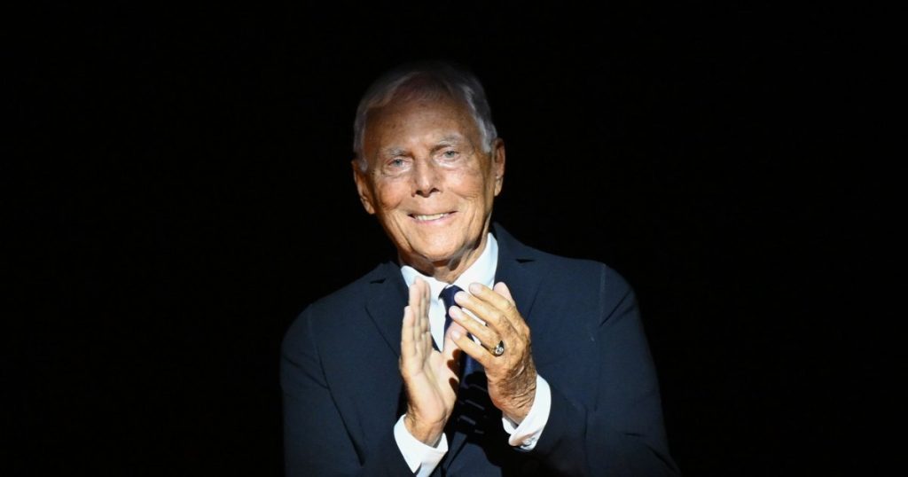 Italian Designer Giorgio Armani Dies at Age 91
