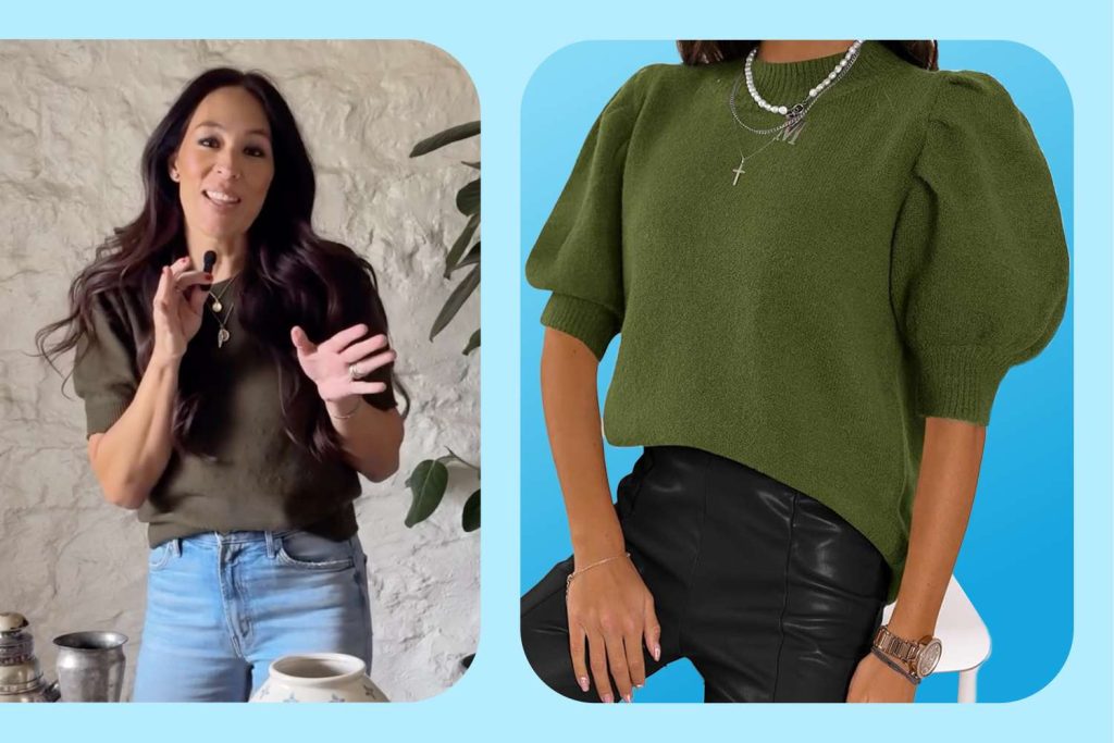 Joanna Gaines’ Puff-Sleeve Top Looks Like This $14 Amazon Pick