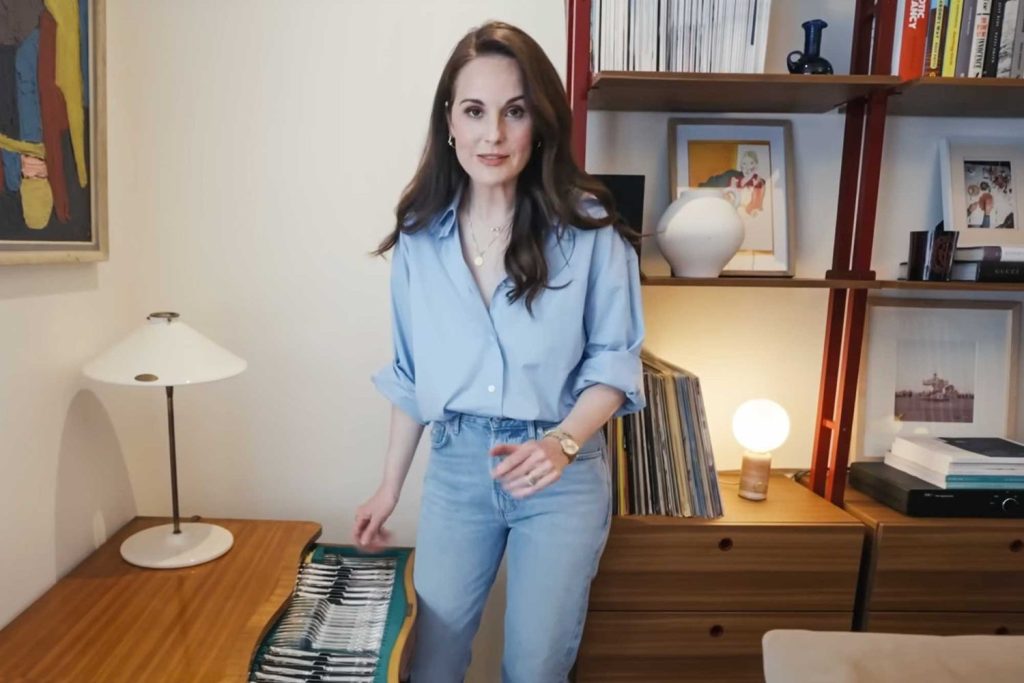 Michelle Dockery Shows Off Stunning London Townhouse and 'The Most Downton Abbey Thing' She Owns