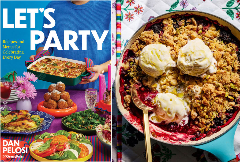 Olive Oil and Pistachio Berry Crisp Is the Star of Dan Pelosi’s New Cookbook