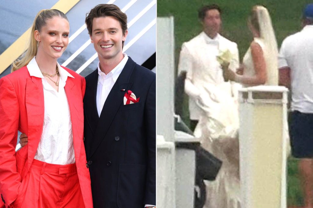 Patrick Schwarzenegger, Abby Champion Get Married During Star-Studded Wedding: Photos
