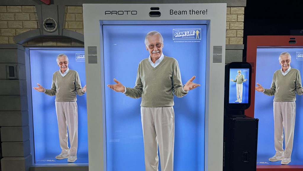 Stan Lee hologram