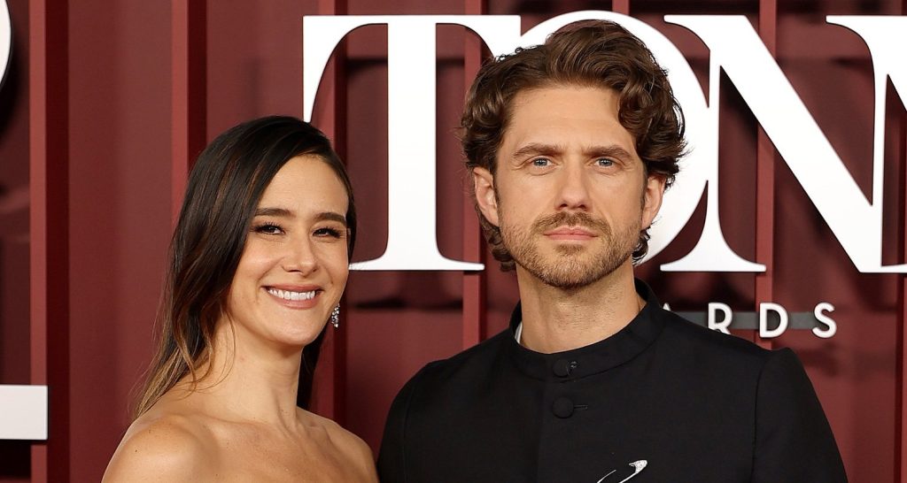 Tony Winner Aaron Tveit Marries Ericka Yang Over a Decade After They First Met | Aaron Tveit, ericka hunter yang, Ericka Yang, married, Wedding | Just Jared: Celebrity News and Gossip