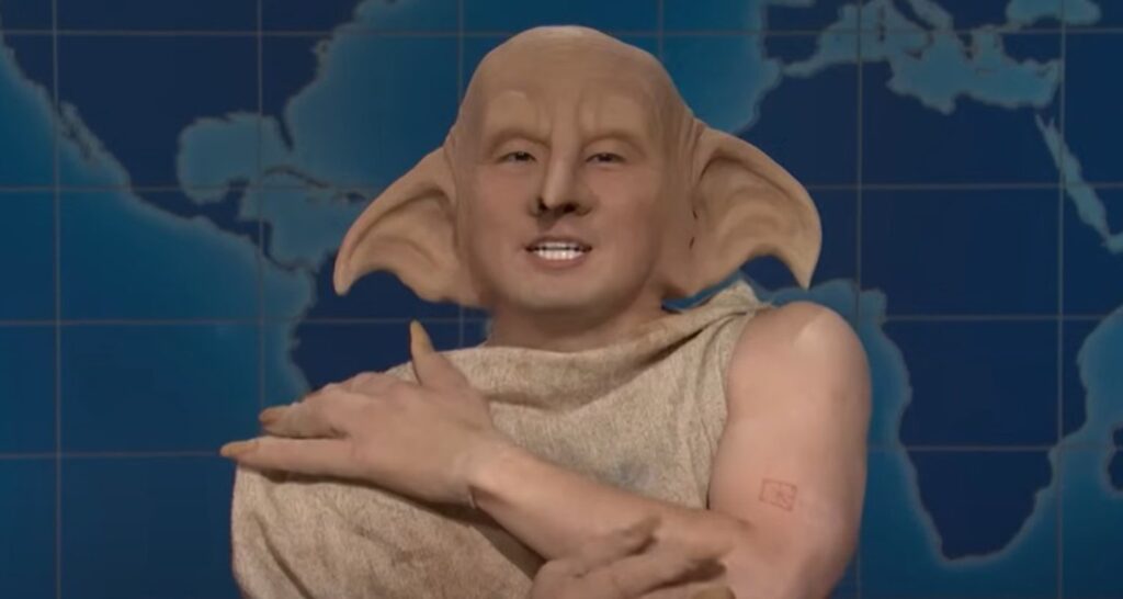 Bowen Yang Has Wardrobe Malfunction as Dobby the House Elf on ‘Saturday Night Live’: ‘Dobby’s Come Undone!’ | Bowen Yang, Harry Potter, Saturday Night Live | Celebrity News and Gossip | Entertainment, Photos and Videos