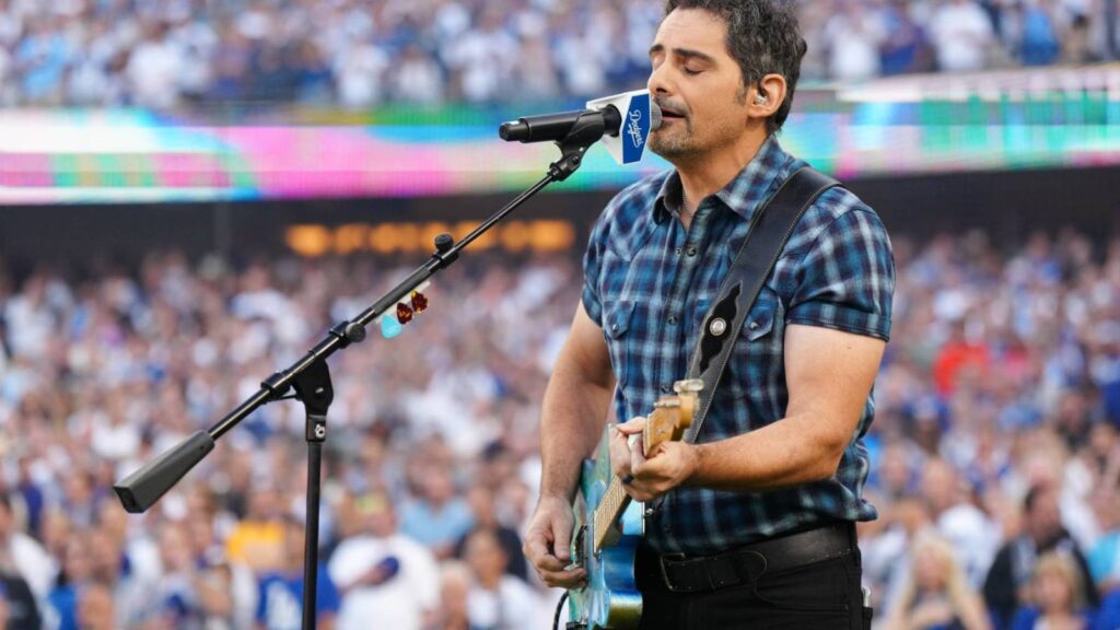 Brad Paisley on Singing Before the World Series’ Longest Games Brad Paisley on Singing Before the World Series' Longest Games