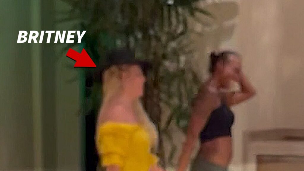 Britney Spears Grabs Drinks With Friends at L.A. Restaurant
