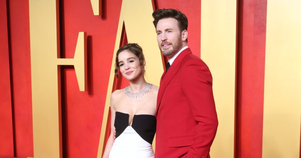 Chris Evans and Wife Alba Baptista Welcome Baby No. 1 Chris Evans and Wife Alba Baptista Welcome Baby No. 1