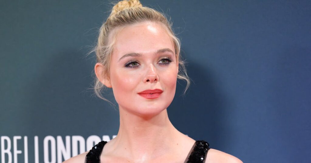 Elle Fanning Updates the Dress-Over-Pants Trick for 2025 Elle Fanning Updates the Dress-Over-Pants Trick for 2025