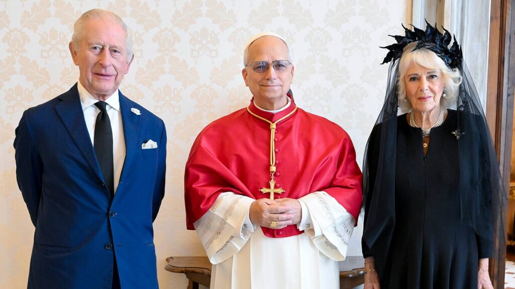 Queen Camilla Paid Homage to Queen Elizabeth For Historic Meeting With Pope Leo XIV