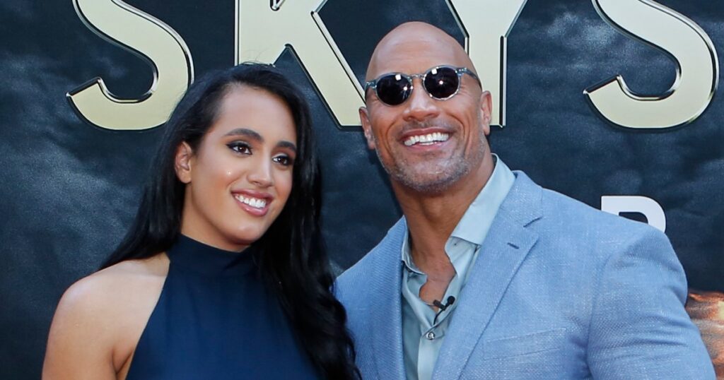 See The Rock Get Choked Up Talking About His Eldest Daughter