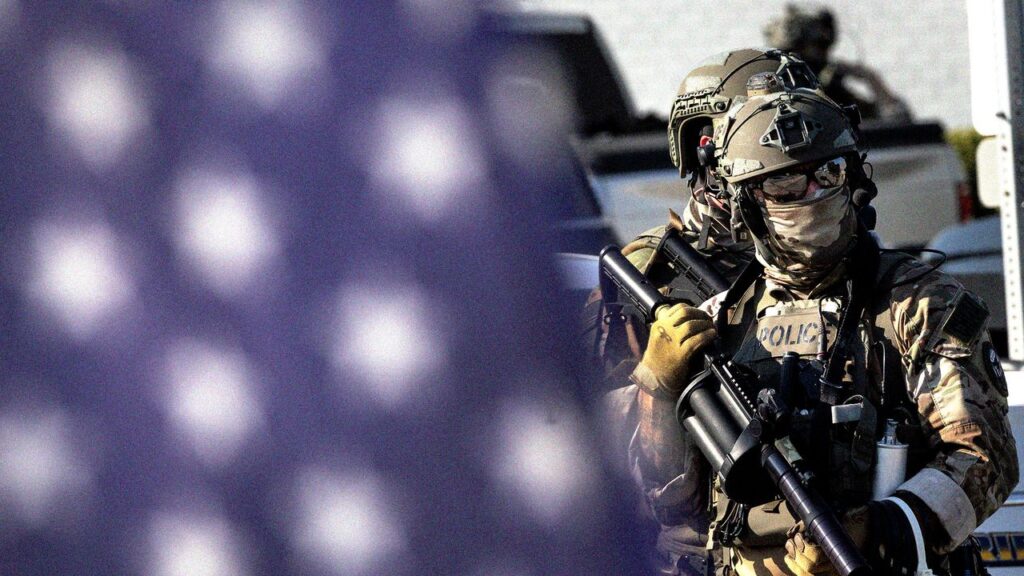 Trump Calls Democrats the Party of “Satan” as Blue States Are Hit With Funding Cuts, National Guard Deployments