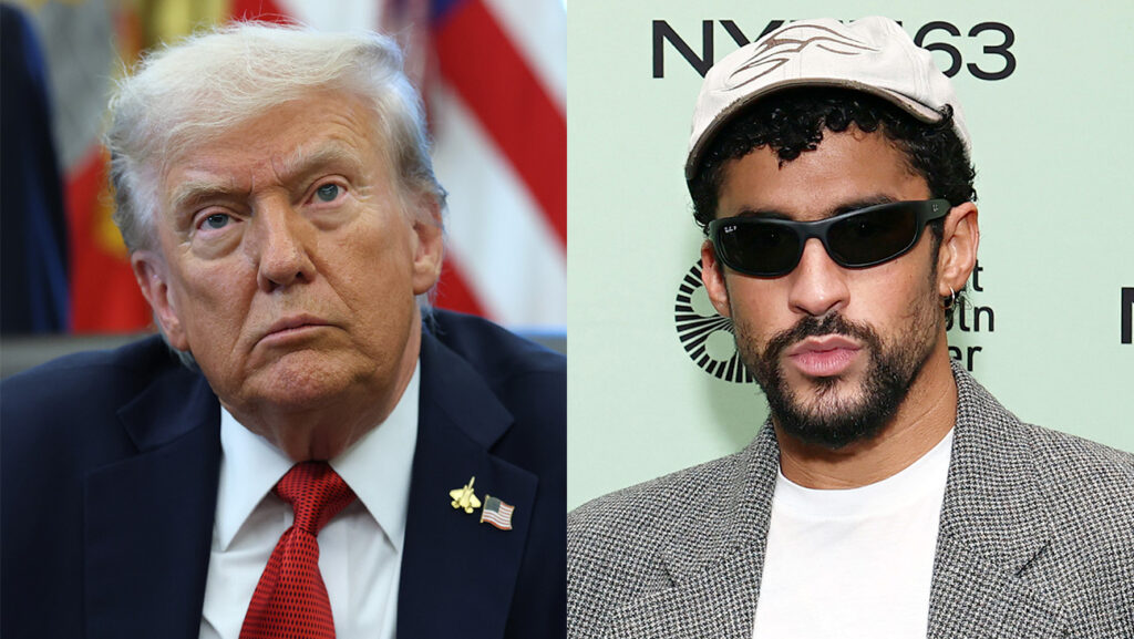 Donald Trump and Bad Bunny