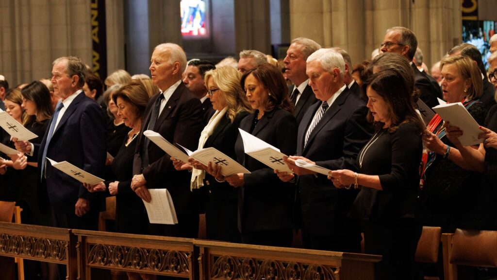 At Dick Cheney’s Funeral, Talk of “Spontaneous Combustion,” Unlikely Democratic Reverence, and No Mention of Iraq