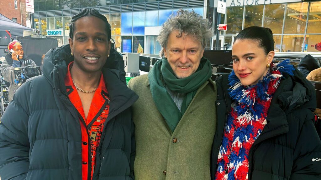 Behind the Scenes With Margaret Qualley and A$AP Rocky on Set for Chanel