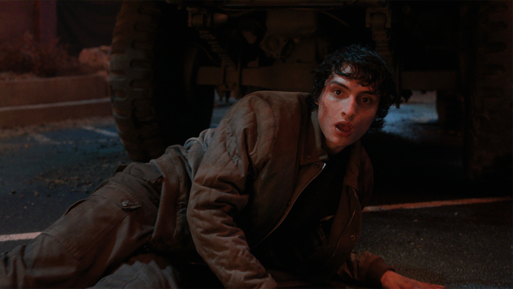 Finn Wolfhard in 'Stranger Things' season five.