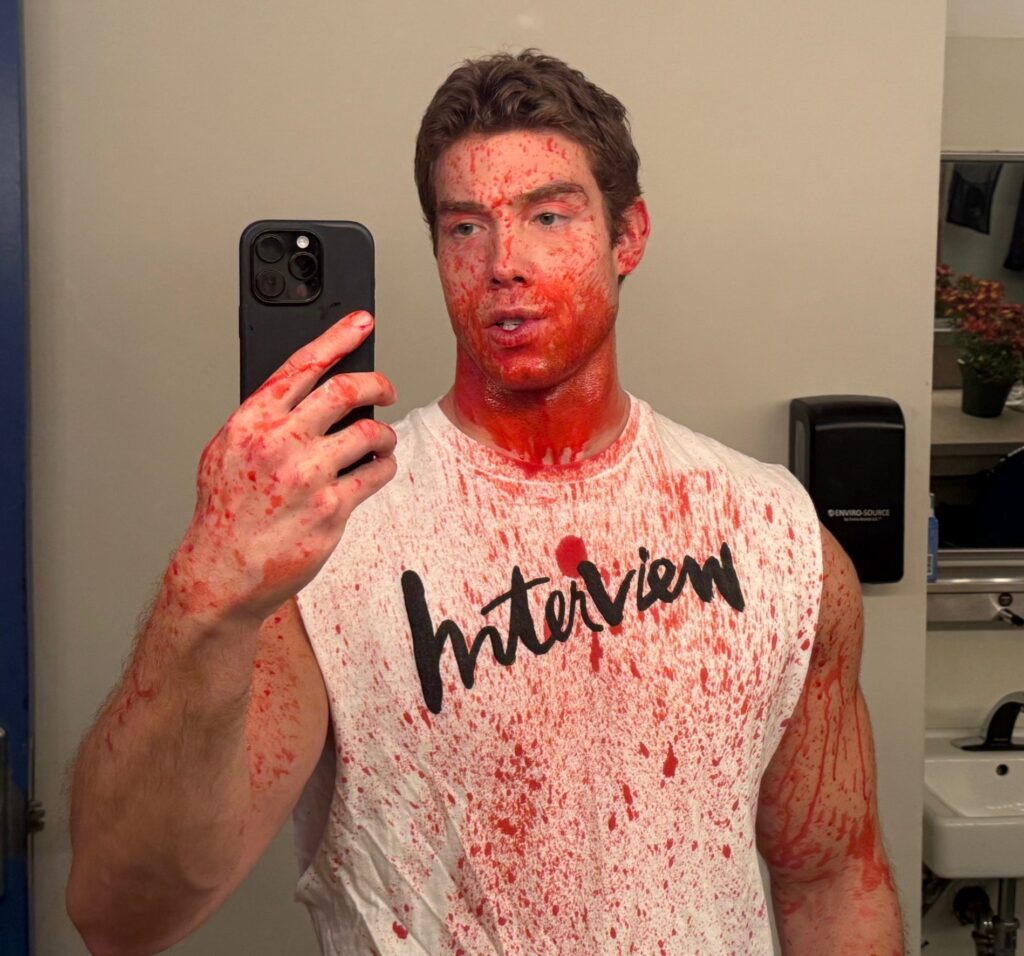 Derek Chadwick of Messy White Gays Reveals His Secret to a Stage-Ready Glow