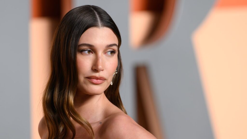 Hailey Bieber Just Wore Her Most Maximalist Manicure Ever Hailey Bieber Just Wore Her Most Maximalist Manicure Ever