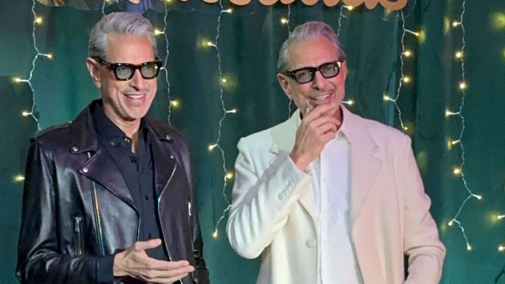 Jeff Goldblum Meets His Match, Literally: His Madame Tussauds Wax Figure