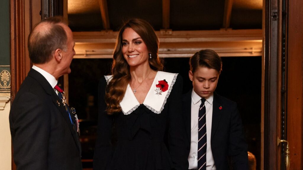 Kate Middleton Channels Princess Diana's Style With a Surprising Remembrance Day Outfit