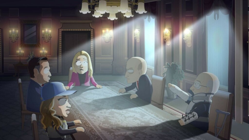 Trump Faces Apparition in Halloween Episode 'South Park' Halloween Episode Spoofs Politics, White House Demolition