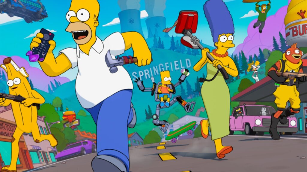 The Simpsons Are Coming to 'Fortnite' Battle Royale