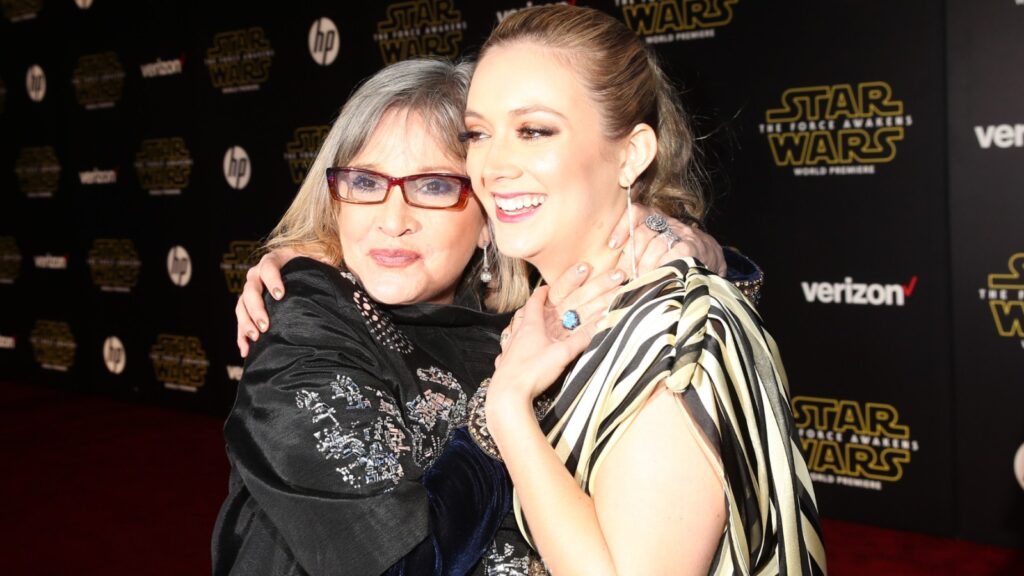 Billie Lourd Pays Tribute to Carrie Fisher on 9th Anniversary of Death Billie Lourd Pays Tribute to Carrie Fisher on 9th Anniversary of Death