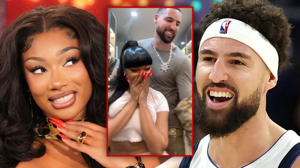 Megan Thee Stallion Shakes Off Breakup Rumors By Twerking on Klay Thompson Megan Thee Stallion Shakes Off Breakup Rumors By Twerking on Klay Thompson