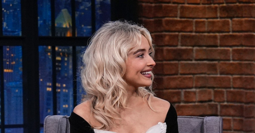 Sabrina Carpenter Borrows Claudia Schiffer’s Vintage Lingerie Dress From 1994 Sabrina Carpenter Borrows Claudia Schiffer's Vintage Lingerie Dress From 1994